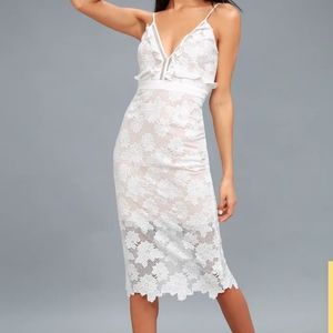 Lace Midi Dress